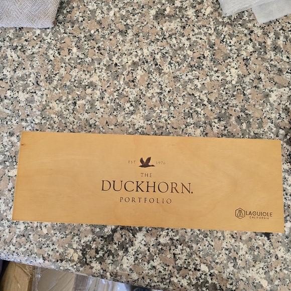 Laguiole California The Duckhorn Portfolio Carving Set - Picture 1 of 3